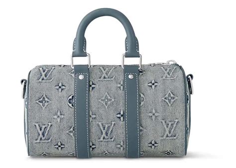 louis vuitton denim keepall|Louis Vuitton Keepall monogram.